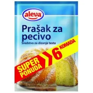 Prašak za pecivo ALEVA 6x12g slide slika