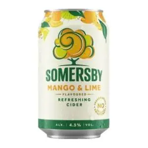 SOMERSBY mango&lime limenka 0,33l slide slika
