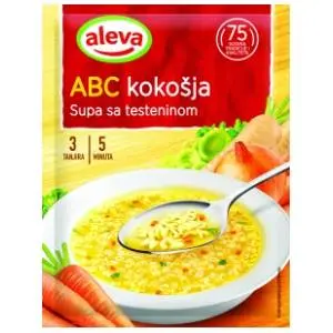 Supa ALEVA ABC kokošija 40g slide slika