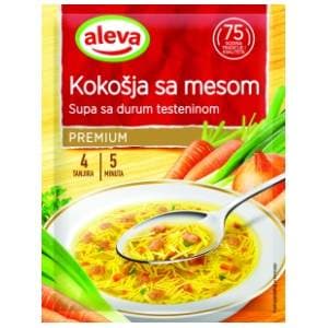 Supa ALEVA kokošija sa mesom 45g slide slika