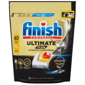 Tablete FINISH Ultimate plus lemon 90kom slide slika