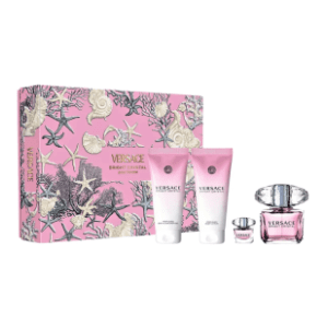 VERSACE set Bright crystal slide slika