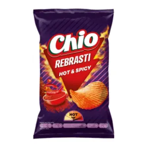 Čips CHIO hot & spicy 80g slide slika