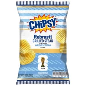 Čips CHIPSY X cut grilled steak 95g slide slika
