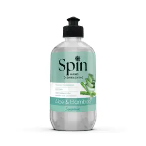 Deterdžent za posuđe SPIN aloe & bamboo 500ml slide slika