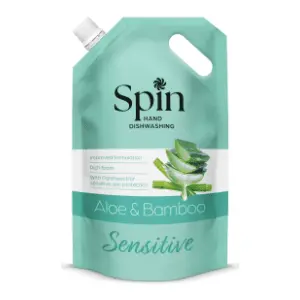 Deterdžent za posuđe SPIN aloe vera & bamboo 1200ml slide slika