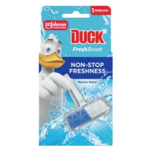 DUCK WC osveživač korpica fresh boost marine wave 32g slide slika