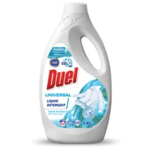 DUEL Gel universal tečni deterdžent 54 pranja (2,45l) slide slika