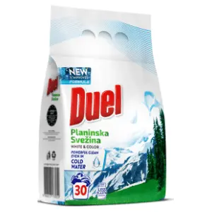 DUEL planinska svežina deterdžent za veš 30 pranja (3kg) slide slika
