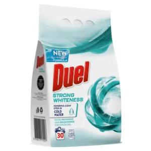 DUEL Strong whiteness deterdžent 30 pranja (2,7kg) slide slika