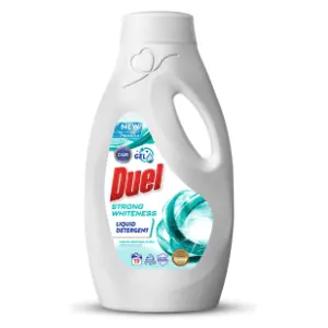 DUEL Strong whiteness tečni deterdžent 19 pranja (855ml) slide slika