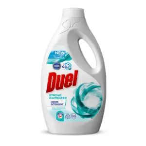 DUEL Strong whiteness tečni deterdžent 54 pranja (2,45ml) slide slika