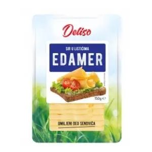 Edamer DELISO listići 150g slide slika