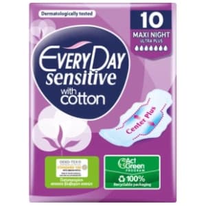 EVERY DAY sensitive maxi night ulošci 10kom slide slika