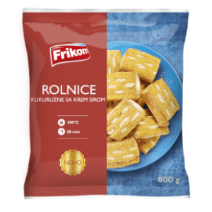 FRIKOM kukuruzne rolnice krem sir 800g slide slika