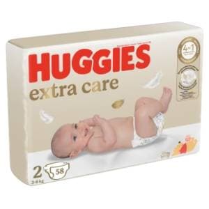 HUGGIES pelene extra care 2 58kom slide slika