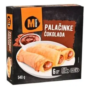 MINUTE palačinke čokolada 540g slide slika