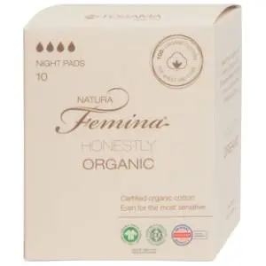 NATURA FEMINA organic noćni ulošci 10kom slide slika