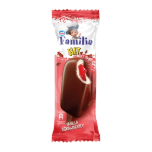 Sladoled FAMILIA Hit jagoda i vanila 73ml slide slika