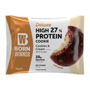 BORN WINNER Deluxe proteinski keks 75g slide slika