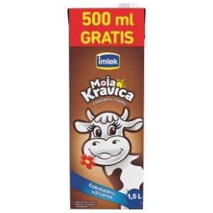 Čokoladno mleko MOJA KRAVICA 1l + 500ml gratis slide slika