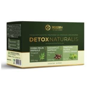 DEVERRA Detox naturalis kapsule 100kom i tinktura 30ml slide slika