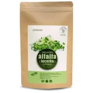 DTC organska alfalfa lucerka u prahu 100g slide slika