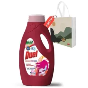 DUEL Color renew tečni deterdžent 19 pranja (855ml) + ceger slide slika