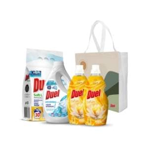 DUEL paket za pranje veša i poklon ceger slide slika