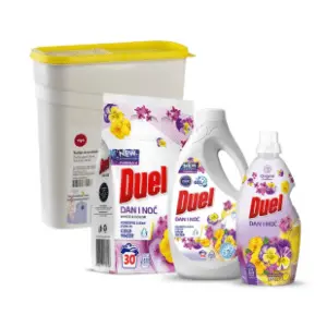 DUEL paket za veš Dan i noć + kutija za prašak slide slika
