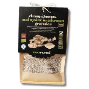 EKOFUNGI granule šampinjona i bukovače bez glutena 200g slide slika