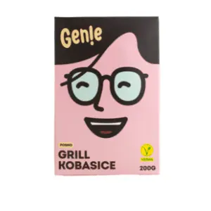 GENIE biljna grill kobasica 200g slide slika