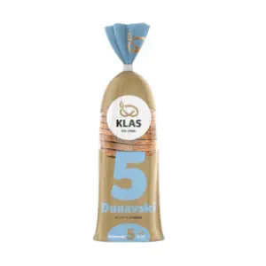 Hleb KLAS Dunavski rezani 500g slide slika