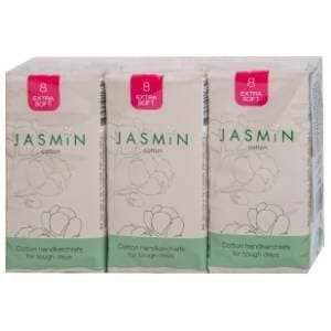 Pamučne maramice JASMIN cotton A6 6kom slide slika