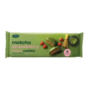 Keks GOODBURRY matcha jagoda 128g slide slika