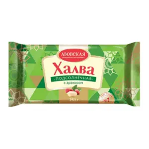 Kikiriki AZOVSKAR Halva 250g slide slika