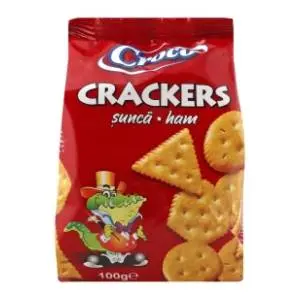 Krekeri CROCO šunka 100g slide slika