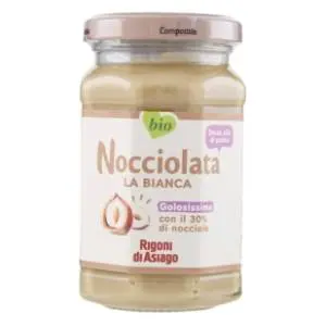 Krem NOCIOLATA organski beli sa lešnikom 250g slide slika