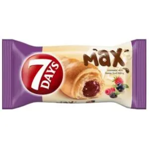 Kroasan 7 DAYS max forest fruit 80g slide slika
