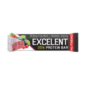 NUTREND excelent proteinski bar ribizla brusnica 85g slide slika