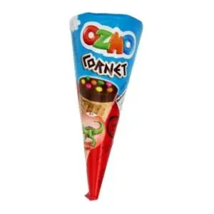 OZMO kornet čokolada 25g slide slika