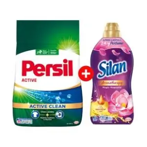 PERSIL deterdžent 30 pranja (2,25kg) i SILAN omekšivač (1,1l) slide slika