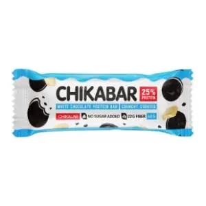 Proteinski bar CHIKALAB Chikabar crunchy cookies 60g slide slika