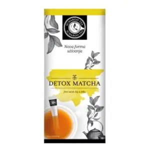 SCHARGO Tea stick čaj detox matcha 16kom slide slika