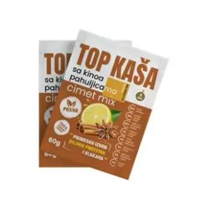 TOP FOOD kaša cimet mix 60g slide slika