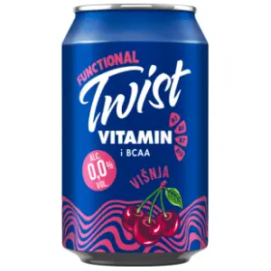 TWIST višnja 0% 0,33l slide slika