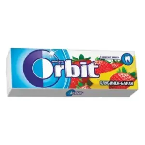 Žvake ORBIT jagoda banana 14g slide slika