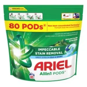 ARIEL PODS Mountain spring kapsule za veš 80kom slide slika