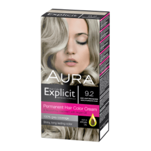 AURA Explicit farba za kosu 9.2 svetlo platinasta slide slika