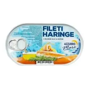 AZZURRO MARE haringa u ulju 170g slide slika